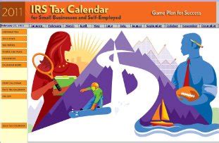 taxer календар|irs small business tax calendar.